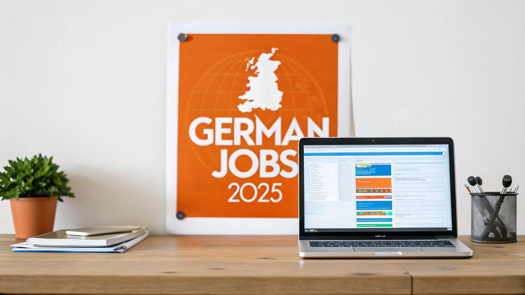 Discover the 12 best German job search websites. Our detailed guide helps you navigate platforms like StepStone, XING, and LinkedIn to find your dream job.